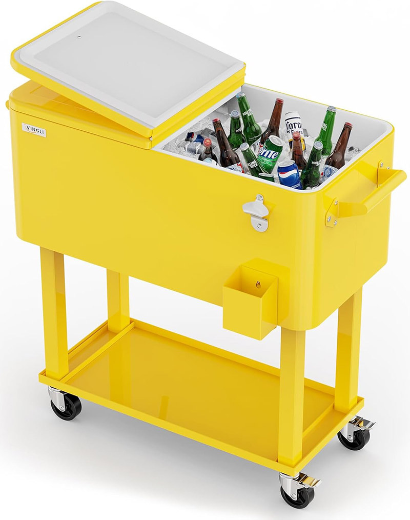 We Grow Dreams Raffle Prize Cooler Cart